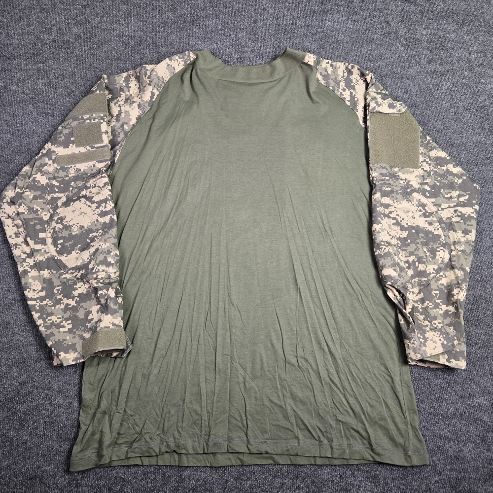 Rothco Combat Shirt Mens 2XL Tactical Olive Green ACU Digital Camo Army Outdoor